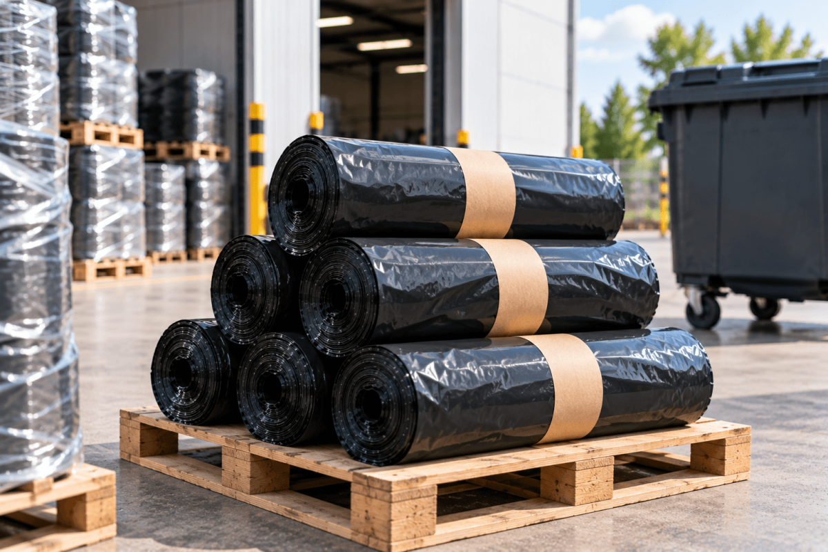 Zamów worki LDPE 240L na odpady bezpośrednio w PROiP